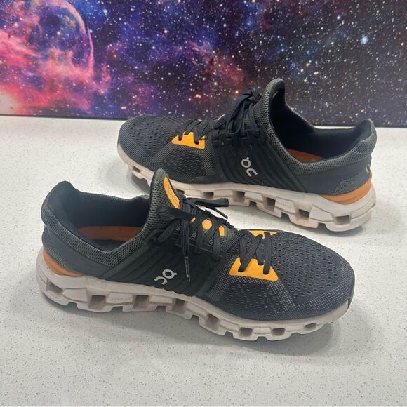 On Cloud Cloudswift 3 Running Shoes Rock/Tumeric Men’s Size 8.5 41.98397‎ main image 8